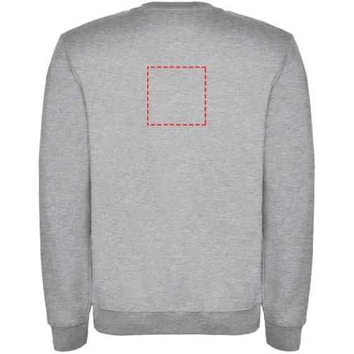 Clasica Sweatshirt Mit Rundhalsausschnitt Für Kinder , marl grey, Strick 50% Baumwolle, 50% Polyester, 280 g/m2, 9/10, , Bild 8