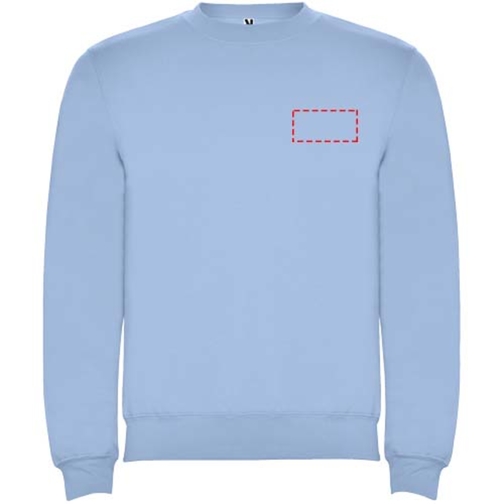 Clasica Sweatshirt Mit Rundhalsausschnitt Für Kinder , himmelblau, Strick 50% Baumwolle, 50% Polyester, 280 g/m2, 9/10, , Bild 22