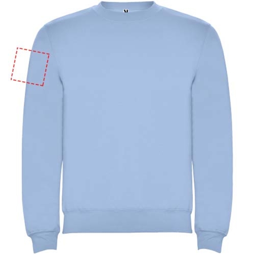 Clasica Sweatshirt Mit Rundhalsausschnitt Für Kinder , himmelblau, Strick 50% Baumwolle, 50% Polyester, 280 g/m2, 9/10, , Bild 24