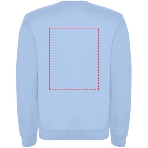 Clasica Sweatshirt Mit Rundhalsausschnitt Für Kinder , himmelblau, Strick 50% Baumwolle, 50% Polyester, 280 g/m2, 9/10, , Bild 13