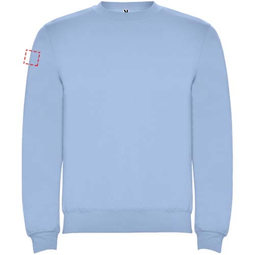 Clasica Sweatshirt Mit Rundhalsausschnitt Für Kinder , himmelblau, Strick 50% Baumwolle, 50% Polyester, 280 g/m2, 9/10, , Bild 18