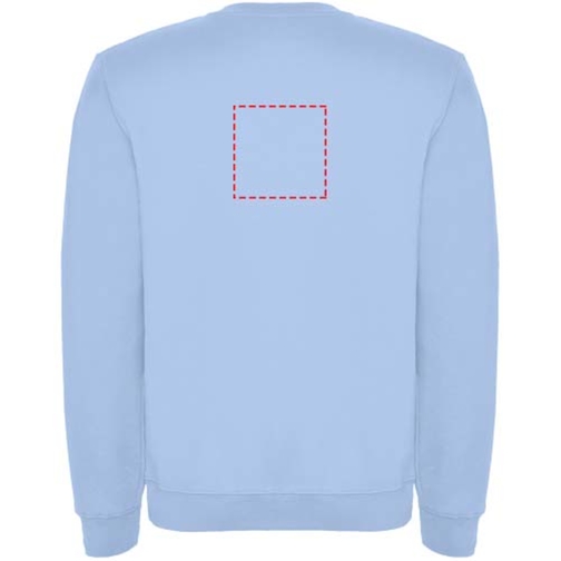 Clasica Sweatshirt Mit Rundhalsausschnitt Für Kinder , himmelblau, Strick 50% Baumwolle, 50% Polyester, 280 g/m2, 9/10, , Bild 19