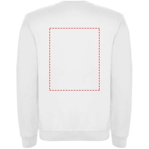 Clasica Sweatshirt Mit Rundhalsausschnitt Für Kinder , weiß, Strick 50% Baumwolle, 50% Polyester, 280 g/m2, 9/10, , Bild 10