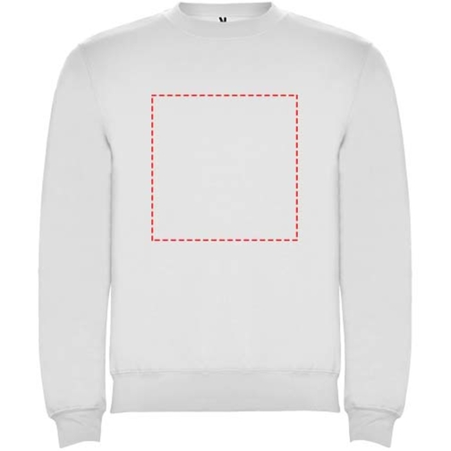 Clasica Sweatshirt Mit Rundhalsausschnitt Für Kinder , weiß, Strick 50% Baumwolle, 50% Polyester, 280 g/m2, 9/10, , Bild 6