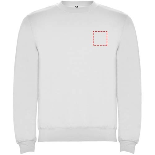 Clasica Sweatshirt Mit Rundhalsausschnitt Für Kinder , weiß, Strick 50% Baumwolle, 50% Polyester, 280 g/m2, 9/10, , Bild 19
