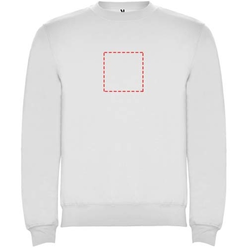 Clasica Sweatshirt Mit Rundhalsausschnitt Für Kinder , weiß, Strick 50% Baumwolle, 50% Polyester, 280 g/m2, 9/10, , Bild 23