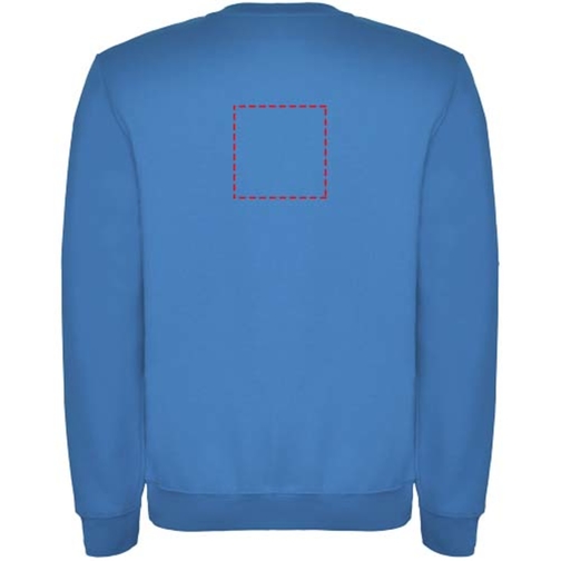 Clasica Sweatshirt Mit Rundhalsausschnitt Für Kinder , ozeanblau, Strick 50% Baumwolle, 50% Polyester, 280 g/m2, 9/10, , Bild 8