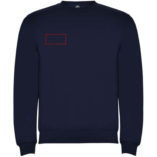 Clasica Sweatshirt Mit Rundhalsausschnitt Für Kinder , navy blue, Strick 50% Baumwolle, 50% Polyester, 280 g/m2, 9/10, , Bild 23