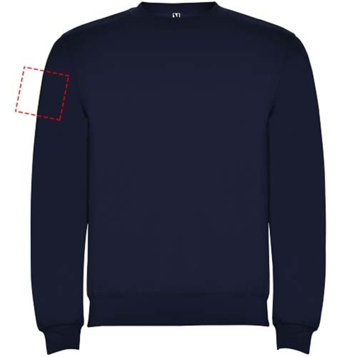 Clasica Sweatshirt Mit Rundhalsausschnitt Für Kinder , navy blue, Strick 50% Baumwolle, 50% Polyester, 280 g/m2, 9/10, , Bild 17