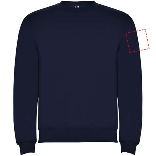 Clasica Sweatshirt Mit Rundhalsausschnitt Für Kinder , navy blue, Strick 50% Baumwolle, 50% Polyester, 280 g/m2, 9/10, , Bild 16