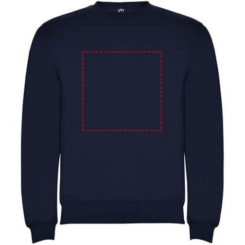 Clasica Sweatshirt Mit Rundhalsausschnitt Für Kinder , navy blue, Strick 50% Baumwolle, 50% Polyester, 280 g/m2, 9/10, , Bild 22