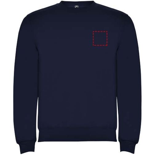 Clasica Sweatshirt Mit Rundhalsausschnitt Für Kinder , navy blue, Strick 50% Baumwolle, 50% Polyester, 280 g/m2, 9/10, , Bild 11