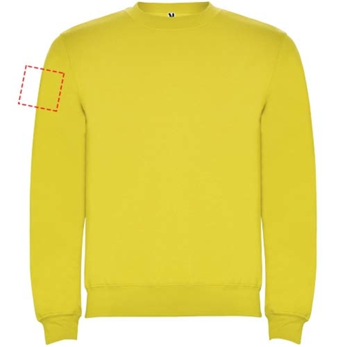 Clasica Sweatshirt Mit Rundhalsausschnitt Für Kinder , gelb, Strick 50% Baumwolle, 50% Polyester, 280 g/m2, 9/10, , Bild 24