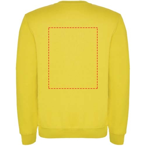Clasica Sweatshirt Mit Rundhalsausschnitt Für Kinder , gelb, Strick 50% Baumwolle, 50% Polyester, 280 g/m2, 9/10, , Bild 23