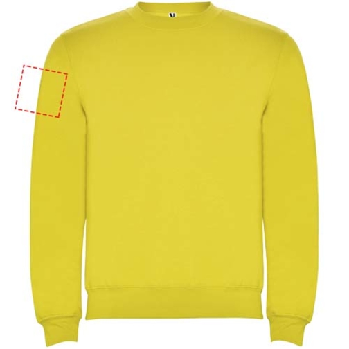 Clasica Sweatshirt Mit Rundhalsausschnitt Für Kinder , gelb, Strick 50% Baumwolle, 50% Polyester, 280 g/m2, 9/10, , Bild 14