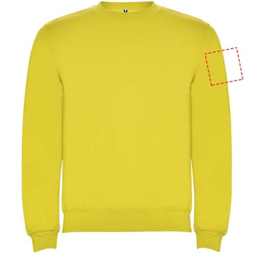 Clasica Sweatshirt Mit Rundhalsausschnitt Für Kinder , gelb, Strick 50% Baumwolle, 50% Polyester, 280 g/m2, 9/10, , Bild 13