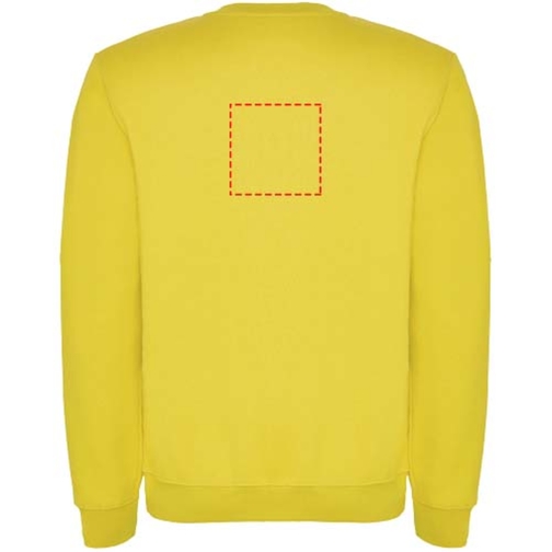 Clasica Sweatshirt Mit Rundhalsausschnitt Für Kinder , gelb, Strick 50% Baumwolle, 50% Polyester, 280 g/m2, 9/10, , Bild 11