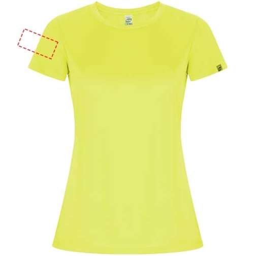Imola Sport T-Shirt Für Damen , fluor yellow, Interlock Strick 50% Recyceltes Polyester, 50% Polyester, 135 g/m2, XL, , Bild 8
