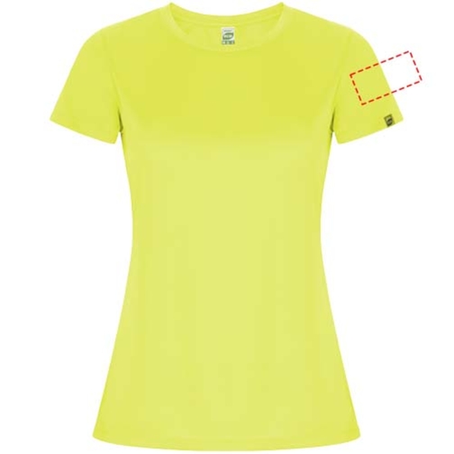 Imola Sport T-Shirt Für Damen , fluor yellow, Interlock Strick 50% Recyceltes Polyester, 50% Polyester, 135 g/m2, XL, , Bild 9