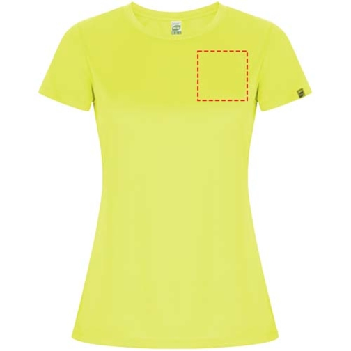 Imola Sport T-Shirt Für Damen , fluor yellow, Interlock Strick 50% Recyceltes Polyester, 50% Polyester, 135 g/m2, XL, , Bild 12