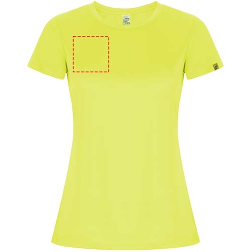 Imola Sport T-Shirt Für Damen , fluor yellow, Interlock Strick 50% Recyceltes Polyester, 50% Polyester, 135 g/m2, XL, , Bild 13