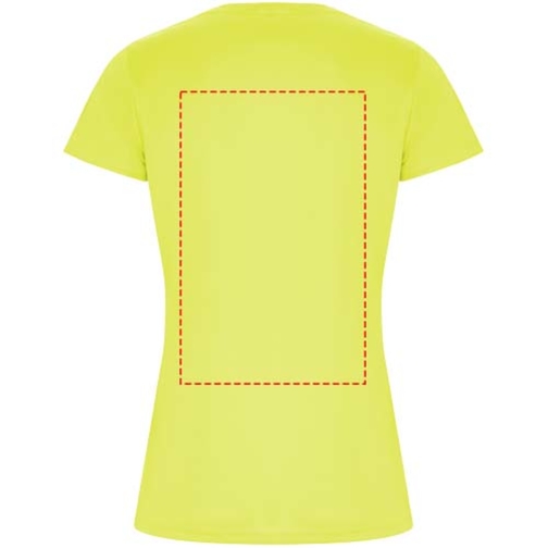 Imola Sport T-Shirt Für Damen , fluor yellow, Interlock Strick 50% Recyceltes Polyester, 50% Polyester, 135 g/m2, XL, , Bild 15