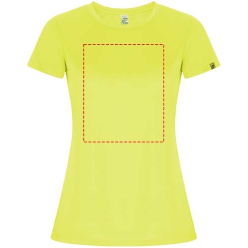 Imola Sport T-Shirt Für Damen , fluor yellow, Interlock Strick 50% Recyceltes Polyester, 50% Polyester, 135 g/m2, XL, , Bild 10