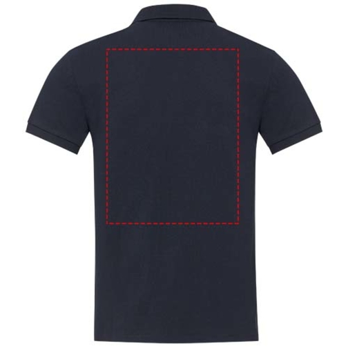 Emerald koszulka polo unisex z recyklingu z krótkim rękawem, Obraz 9