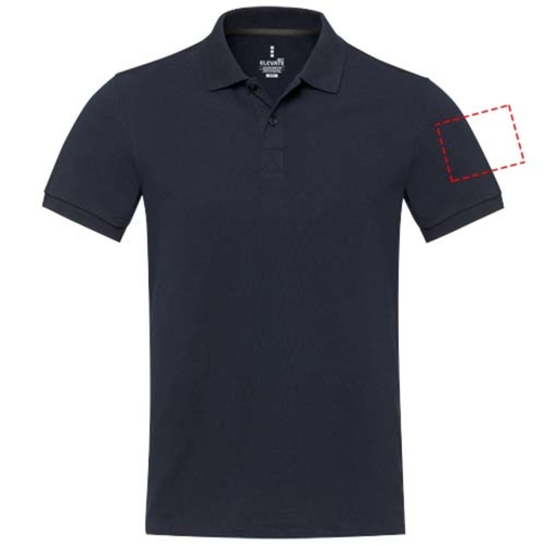 Emerald Polo Unisex Aus Recyceltem Material , navy, Piqué Strick 50% Recyclingbaumwolle, 50% Recyceltes Polyester, 200 g/m2, L, , Bild 19