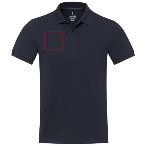 Emerald Polo Unisex Aus Recyceltem Material , navy, Piqué Strick 50% Recyclingbaumwolle, 50% Recyceltes Polyester, 200 g/m2, L, , Bild 24