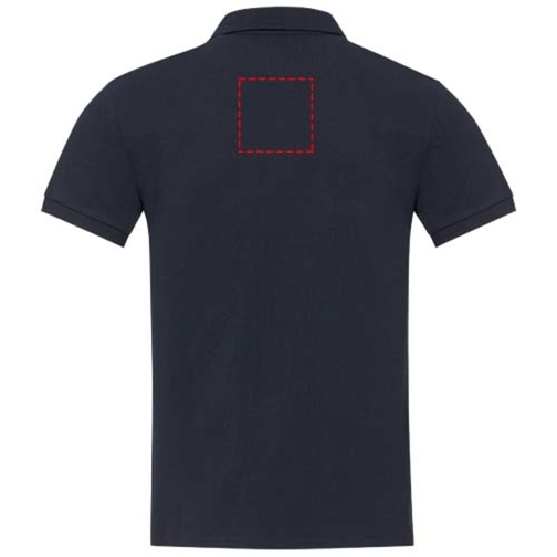 Emerald Polo Unisex Aus Recyceltem Material , navy, Piqué Strick 50% Recyclingbaumwolle, 50% Recyceltes Polyester, 200 g/m2, L, , Bild 12