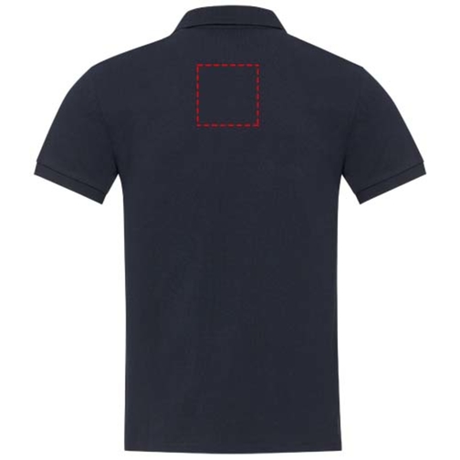 Emerald koszulka polo unisex z recyklingu z krótkim rękawem, Obraz 26