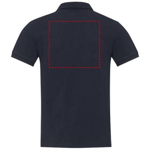 Emerald koszulka polo unisex z recyklingu z krótkim rękawem, Obraz 22