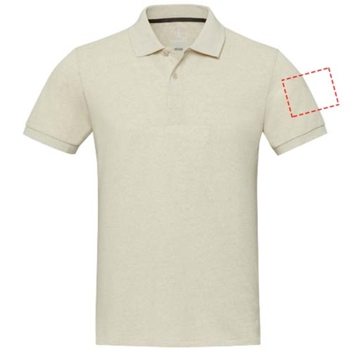 Emerald kortermet unisex Aware™ resirkulert polo, Bilde 9