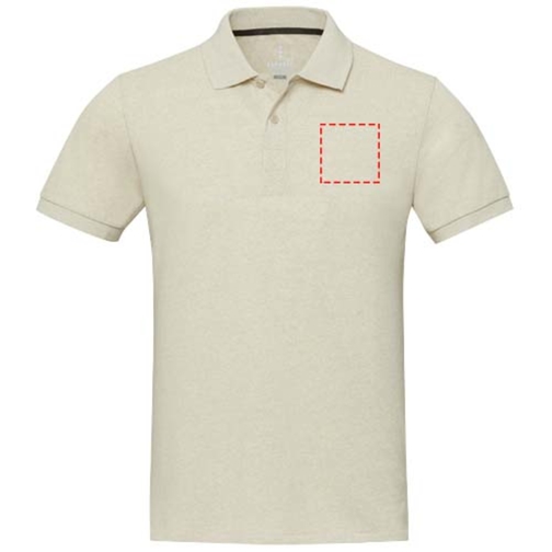 Emerald koszulka polo unisex z recyklingu z krótkim rękawem, Obraz 22
