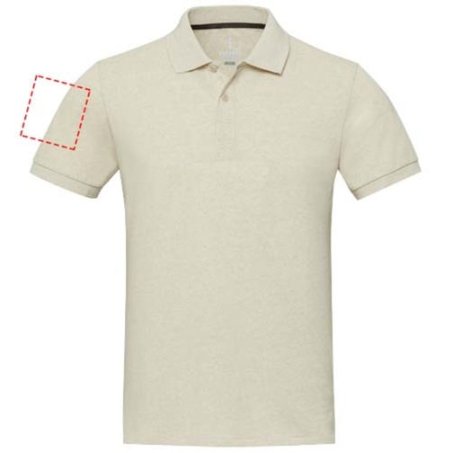 Emerald koszulka polo unisex z recyklingu z krótkim rękawem, Obraz 10