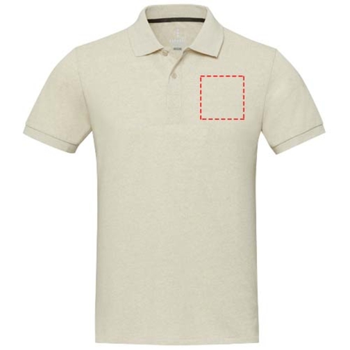 Emerald koszulka polo unisex z recyklingu z krótkim rękawem, Obraz 20