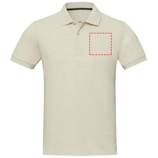 Emerald koszulka polo unisex z recyklingu z krótkim rękawem, Obraz 15