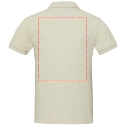 Emerald koszulka polo unisex z recyklingu z krótkim rękawem, Obraz 26