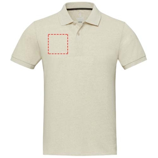 Emerald koszulka polo unisex z recyklingu z krótkim rękawem, Obraz 13