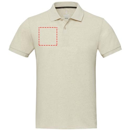 Polo unisex a maniche corte in tessuto riciclato Emerald, Immagine 25