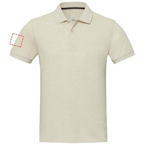 Emerald koszulka polo unisex z recyklingu z krótkim rękawem, Obraz 22