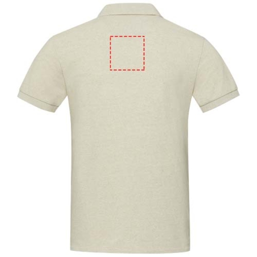 Emerald koszulka polo unisex z recyklingu z krótkim rękawem, Obraz 18