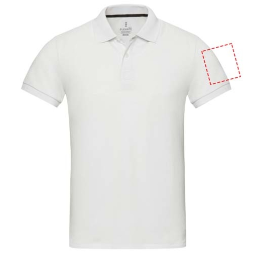 Emerald kortermet unisex Aware™ resirkulert polo, Bilde 9