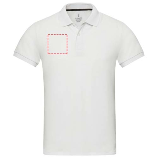 Emerald kortermet unisex Aware™ resirkulert polo, Bilde 19