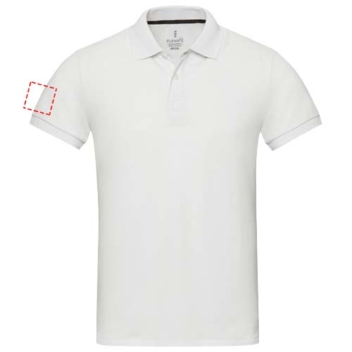 Emerald koszulka polo unisex z recyklingu z krótkim rękawem, Obraz 28