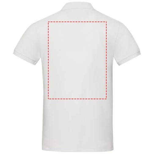 Emerald koszulka polo unisex z recyklingu z krótkim rękawem, Obraz 10