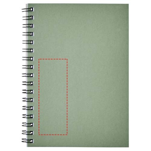 Carnet de notes à spirales Desk-Mate ® A6 coloré recyclé, Image 6