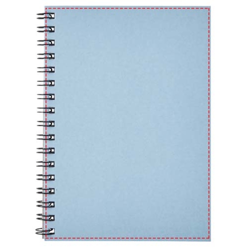 Cuaderno con espiral A6 a color de material reciclado 'Desk-Mate®', Imagen 11