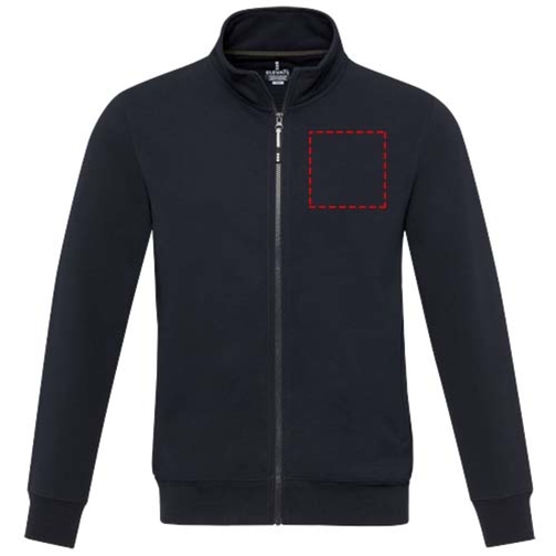 Galena bluza unisex z recyklingu z zamkiem błyskawicznym na całej długości, Obraz 23